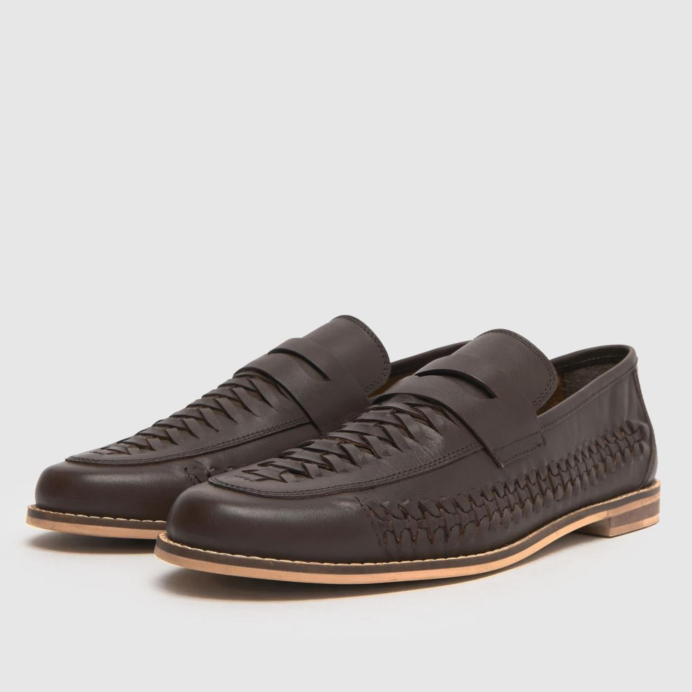 Rohan Woven Loafer in Brown