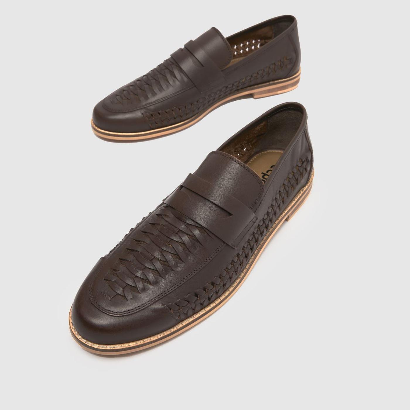 Rohan Woven Loafer in Brown