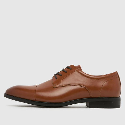 Ross Lace Up Derby in Tan
