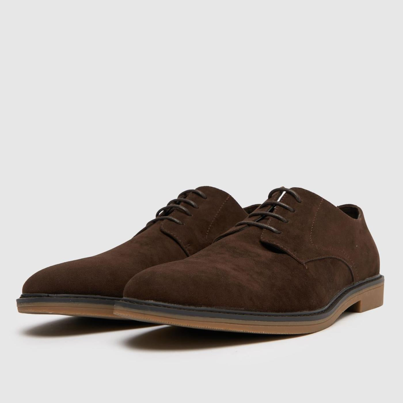 Melvin Suedette Derby in Brown