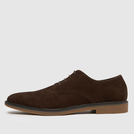 Melvin Suedette Derby in Brown