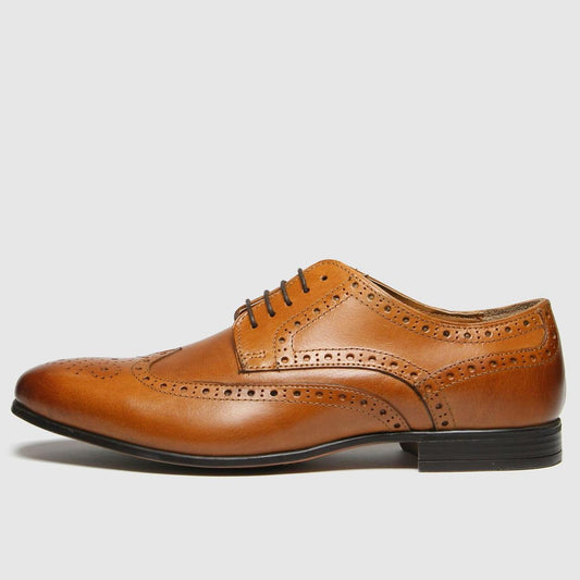 Rowen Leather Brogue in Tan